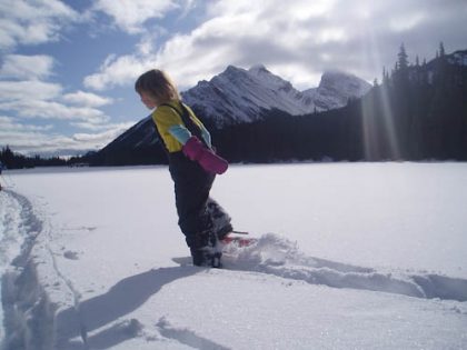 Snowshoeing in Kananaskis